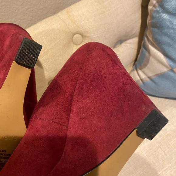 Burgundy Express pointed wedge - Picture 2 of 7